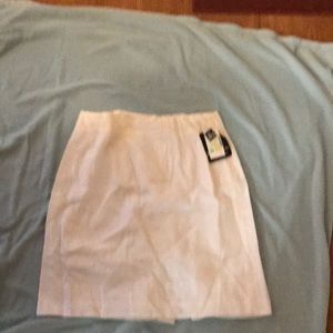 White skirt